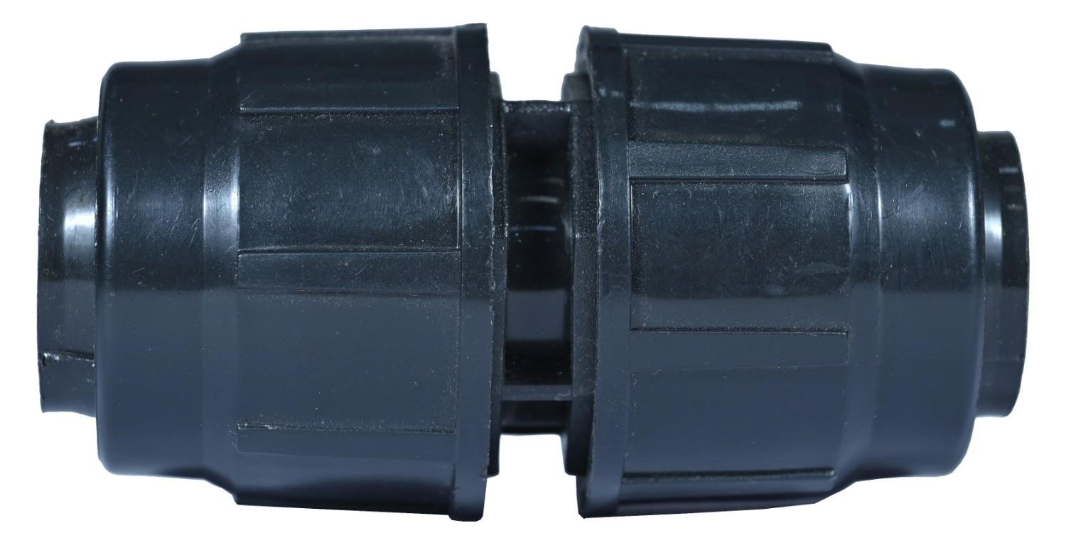 Straight Connector (Black)